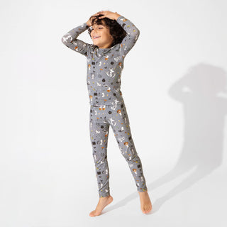 Bellabu Bear Long Sleeve Pajama Set - Casper