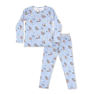 Bellabu Bear Long Sleeve Pajama Set - Casper & Wendy