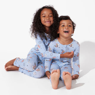 Bellabu Bear Long Sleeve Pajama Set - Casper & Wendy