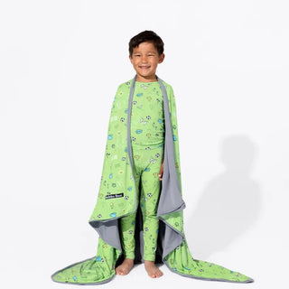 Bamboo Long Sleeve Pajama Set - Soccer Baby & Toddler Sleepwear