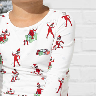 Bamboo Long Sleeve Pajama Set - The Elf on the Shelf Baby & Toddler Sleepwear