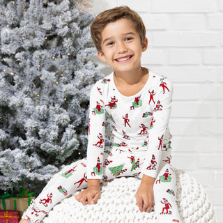 Bellabu Bear Long Sleeve Pajama Set - The Elf on the Shelf