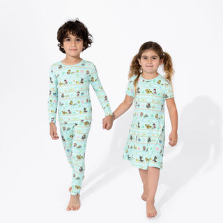 PAW Patrol Easter Long Sleeve Bamboo Pajama Set Bellabu Bear