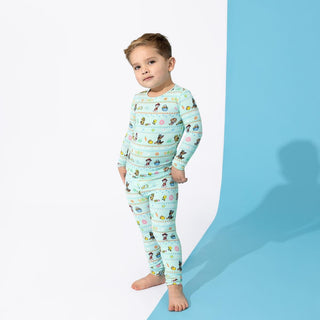 PAW Patrol Easter Long Sleeve Bamboo Pajama Set Bellabu Bear