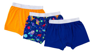 Birdie Bean Boxer Brief Set - Comet