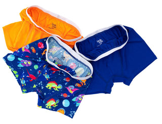 Birdie Bean Boxer Brief Set - Comet