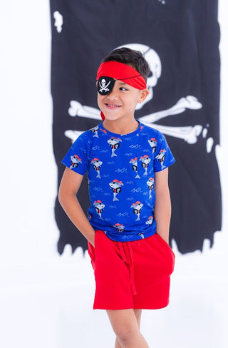 Boy's Pocket T-Shirt - Sebastian (Pirates) Baby & Toddler Tops