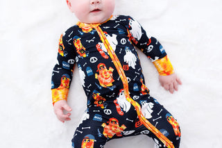 Birdie Bean Convertible Footie Romper - Austin