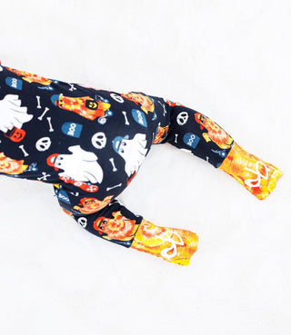 Bamboo Convertible Footie Romper - Austin (Ghosts) Baby & Toddler Sleepwear