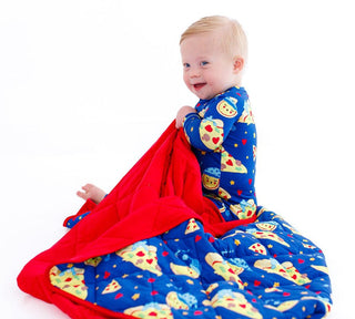 Birdie Bean Convertible Footie Romper - Care Bears Bedtime Pizza