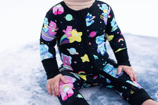 Birdie Bean Convertible Footie Romper - Care Bears Cosmic Bears | Cozy Sleepies provide warmth and snugness for better sleep.