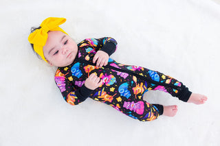 Birdie Bean Convertible Footie Romper - Care Bears Spooky Cute