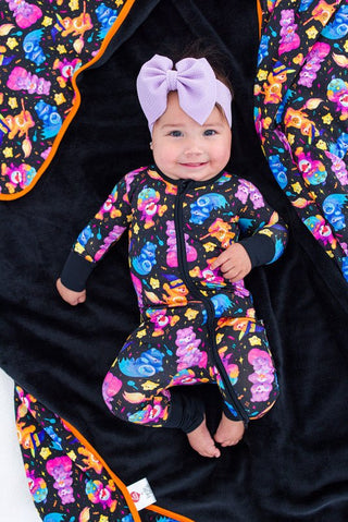 Bamboo Convertible Footie Romper - Care Bears Spooky Cute Baby & Toddler Sleepwear