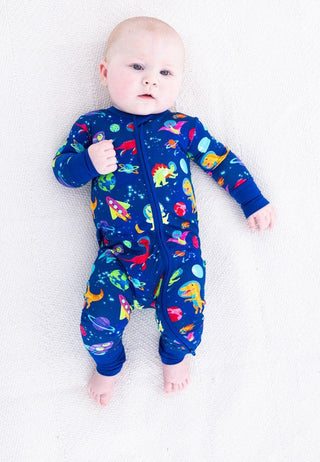 Birdie Bean Convertible Footie Romper - Comet | Cozy Sleepies provide warmth and snugness for better sleep.