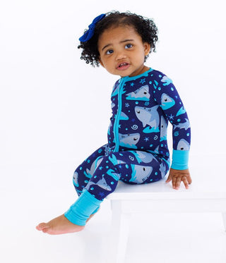 Birdie Bean Convertible Footie Romper - Gavin