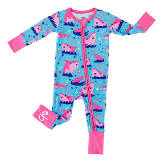 Birdie Bean Girl's Convertible Footie Romper - Gwen | Cozy Sleepies provide warmth and snugness for better sleep.