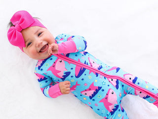 Birdie Bean Girl's Convertible Footie Romper - Gwen