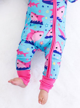 Birdie Bean Girl's Convertible Footie Romper - Gwen