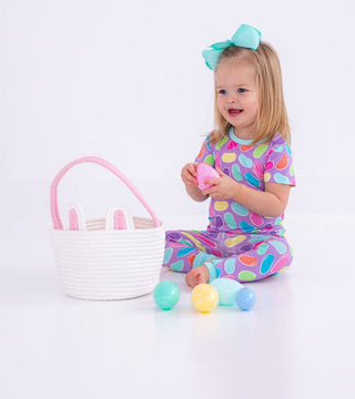 Birdie Bean Girl's Short Sleeve Pajama Set - Julie (Jellybeans)