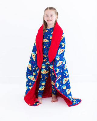 Birdie Bean Long Sleeve Pajama Set - Care Bears Bedtime Pizza