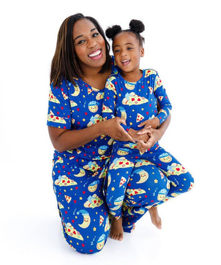 Bamboo Long Sleeve Pajama Set - Care Bears Bedtime Pizza Baby & Toddler Sleepwear