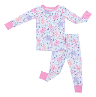 Bamboo Long Sleeve Pajama Set - Laurel (Leaves) Baby & Toddler Sleepwear