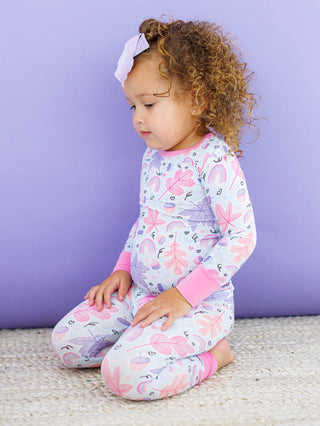 Bamboo Long Sleeve Pajama Set - Laurel (Leaves) Baby & Toddler Sleepwear