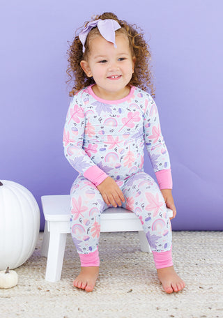 Bamboo Long Sleeve Pajama Set - Laurel (Leaves) Baby & Toddler Sleepwear