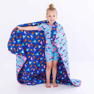 Birdie Bean Quilted Toddler Blanket - Gwen & Bruce