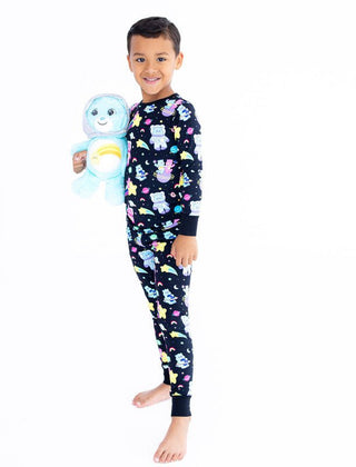 Birdie Bean Short Sleeve Pajama Set - Care Bears Cosmic Bears | Cozy Sleepies provide warmth and snugness for better sleep.