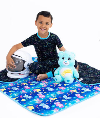 Bamboo Short Sleeve Pajama Set - Care Bears Cosmic Constellations (Space) Baby & Toddler Sleepwear