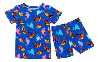 Birdie Bean Short Sleeve Pajama Set with Shorts - Bruce | Cozy Sleepies provide warmth and snugness for better sleep.