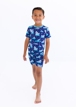 Birdie Bean Short Sleeve Pajama Set with Shorts - Gavin