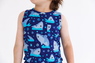 Birdie Bean Boy's Tank Top and Shorts Outfit Set - Gavin