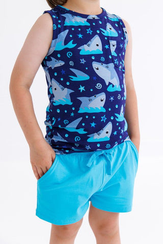 Birdie Bean Boy's Tank Top and Shorts Outfit Set - Gavin