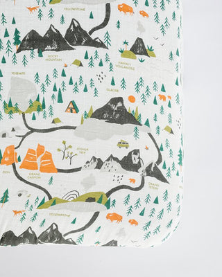 Crib Sheet - National Parks Crib Sheets Bed Sheets