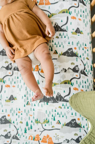 Crib Sheet - National Parks Crib Sheets Bed Sheets