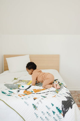 Large Throw Blanket - National Parks Quilts Clementine Kids