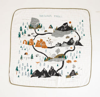 Quilt Blanket - National Parks Quilts Clementine Kids