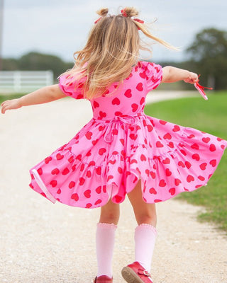 Girl's Twirl Dress - Be Mine (Hearts) Baby & Toddler Dresses