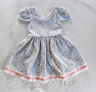 Girl's Twirl Dress - Little Bunny Eliza Cate and Co