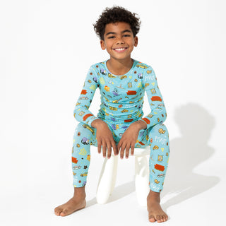 Bamboo Long Sleeve Pajama Set - Friends Central Park