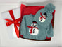 Frosty Snowman Sweater + Beanie