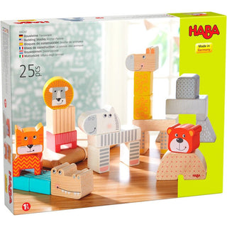 Animal Parade Blocks Stacking & Sorting HABA USA