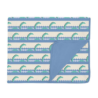 KicKee Pants Boy's Print Toddler Blanket - Natural Sea Monster