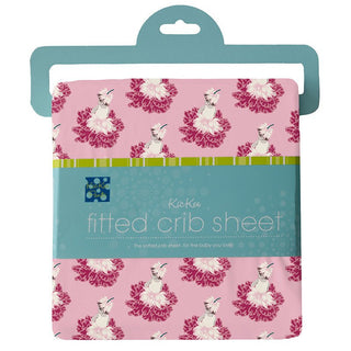 KicKee Pants Girl's Print Fitted Crib Sheet - Cake Pop Thumbelina