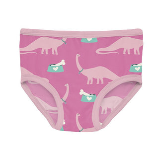 Girl's Underwear Set - Natural ABC Monsters, Cake Pop & Tulip Pet Dino