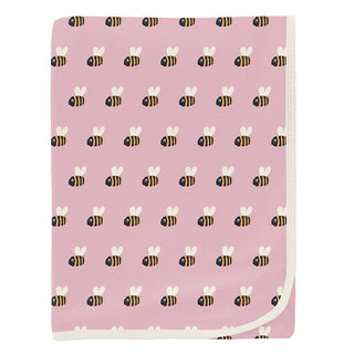 Baby Girls Print Bamboo Swaddling Blanket - Cake Pop Baby Bumblebee Swaddling Blankets