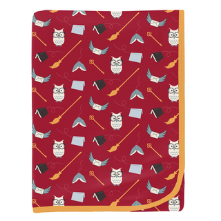 Bamboo Swaddling Blanket - Crimson Magical World Swaddling Blankets