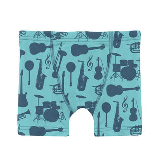 Kickee Pants Boy's Boxer Brief - Iceberg Jazz Band